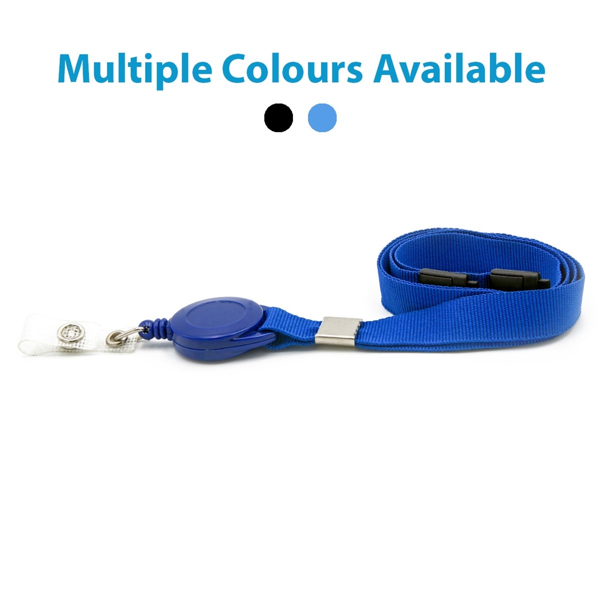 ID Neck Strap Lanyard, ID Card Holder & Retractable Reel Pass