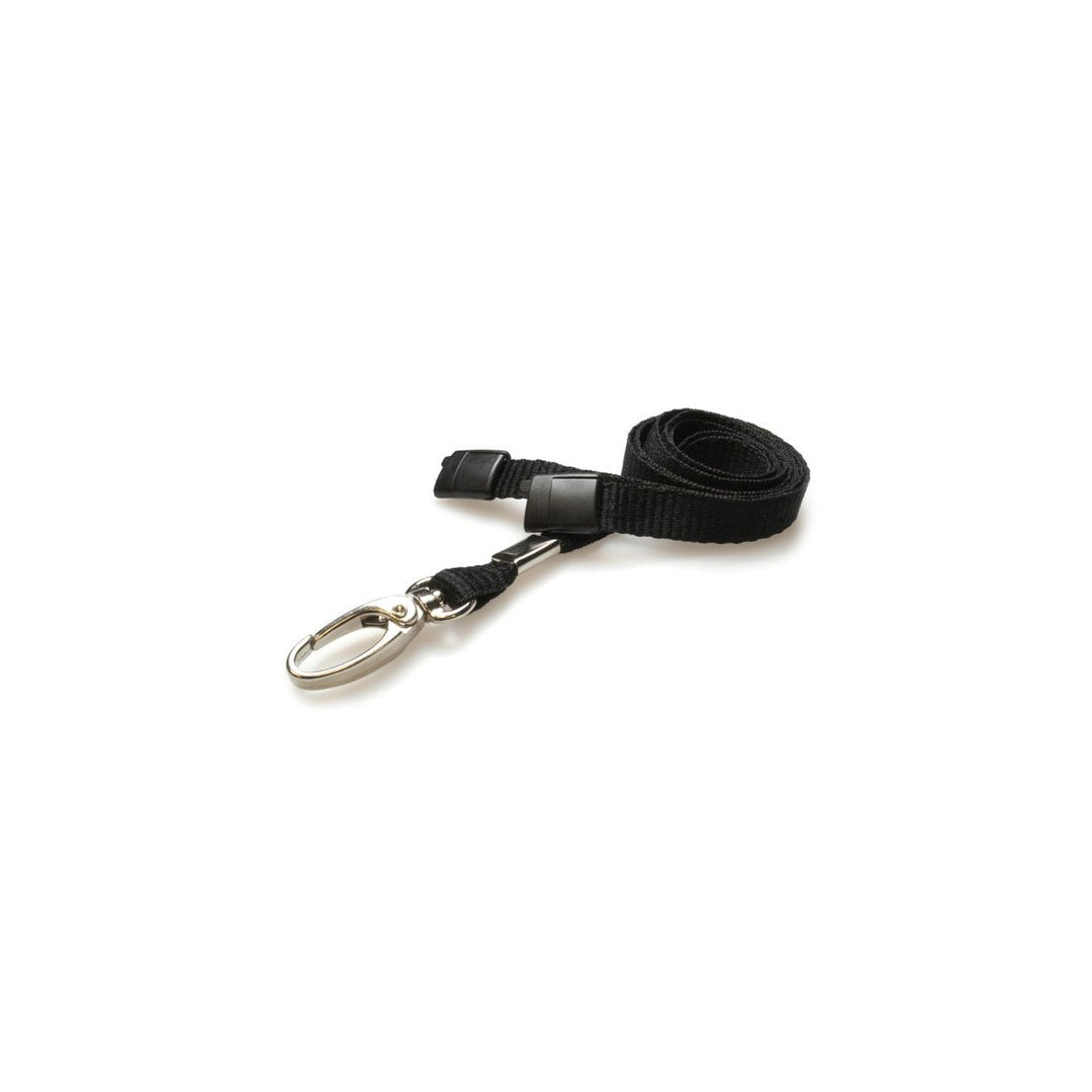 Metal Free Lanyard with Narrow Plastic Hook - MRI Safe 3/8 inch Lanyard with Safety Breakaway Clasp (2137-40XX)