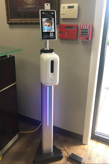 Thermometer  Digital Temperature Scanner & Hand Sanitizer Dispenser