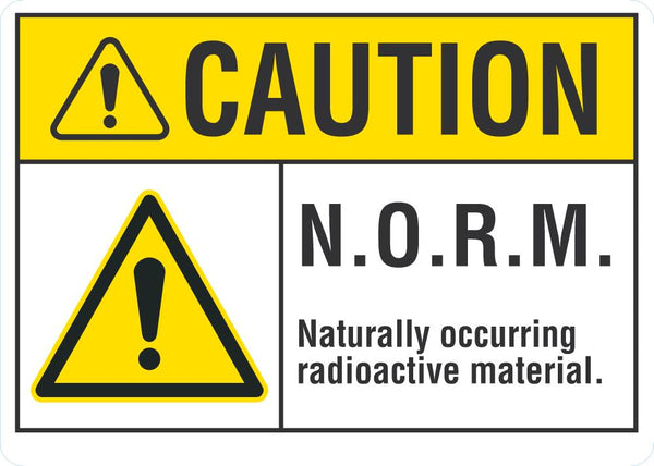 CAUTION N.O.R.M. Sign