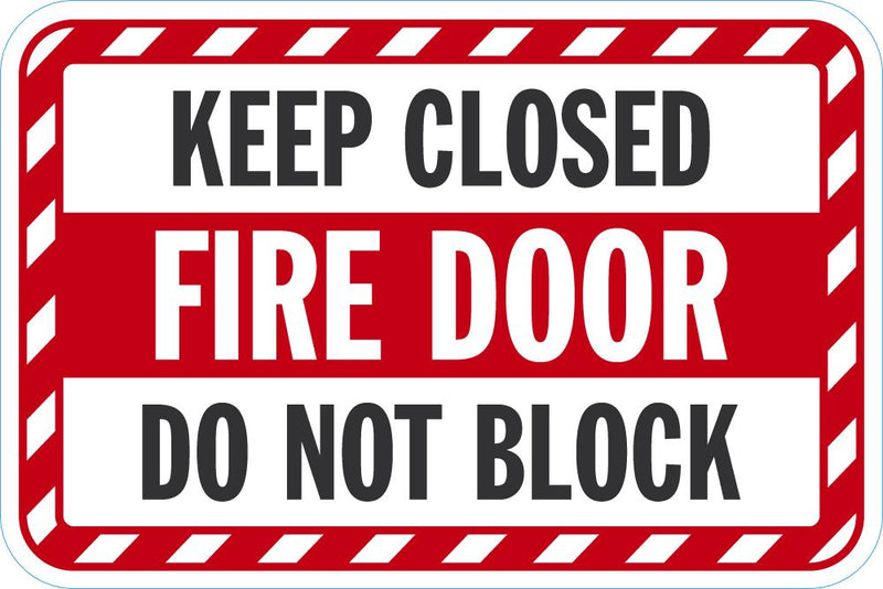 Fire Door Sign