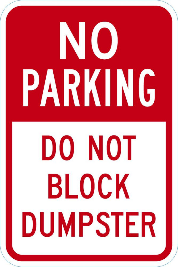 No Parking Sign