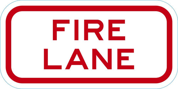 Fire Lane Supplemental Parking Sign