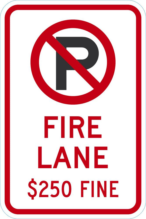 Fire Lane Sign