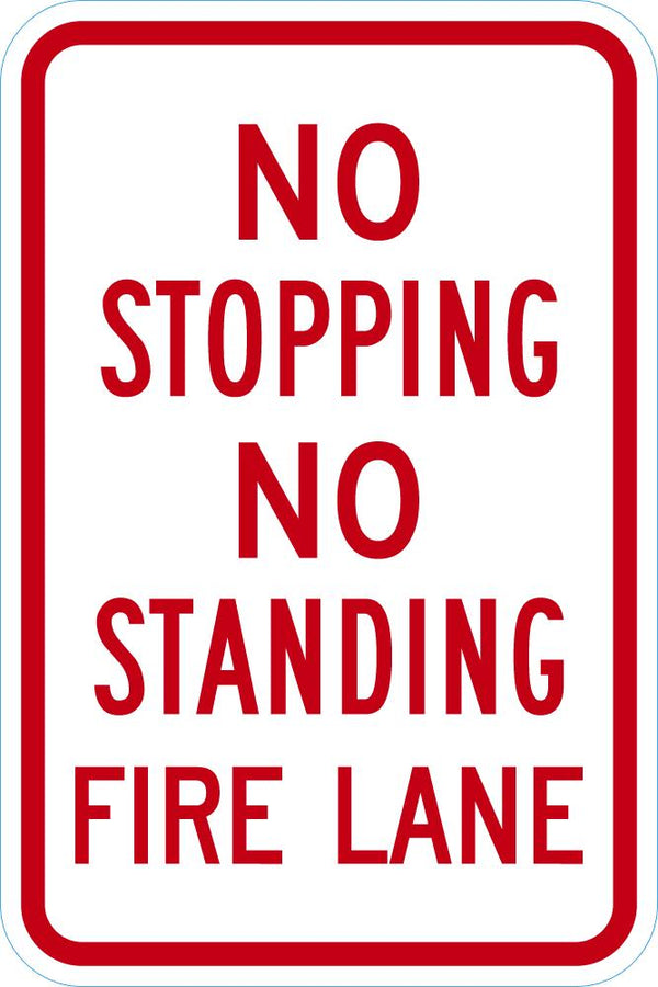 Fire Lane Sign