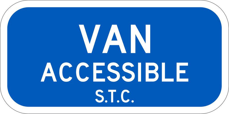 Handicap Parking Sign T1-6096-DG_12x6